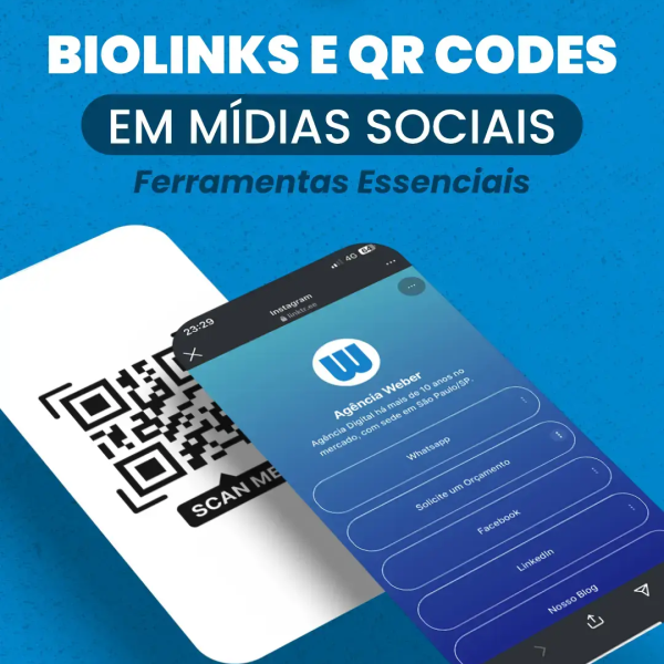 Biolink e Qr Code em mídias sociais ferramentas essenciais